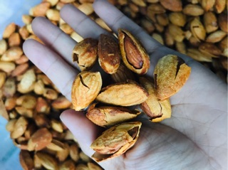 Hạnh nhân rang bơ mỏng vỏ 500gr