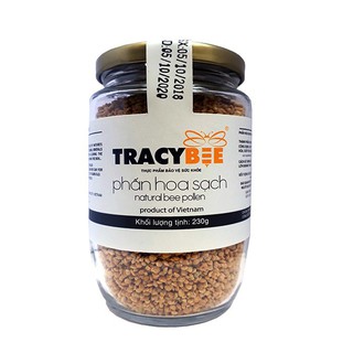 Tracybee - Combo 1 lọ phấn hoa 230 gr + 1 lọ mật ong hoa café 189 ml