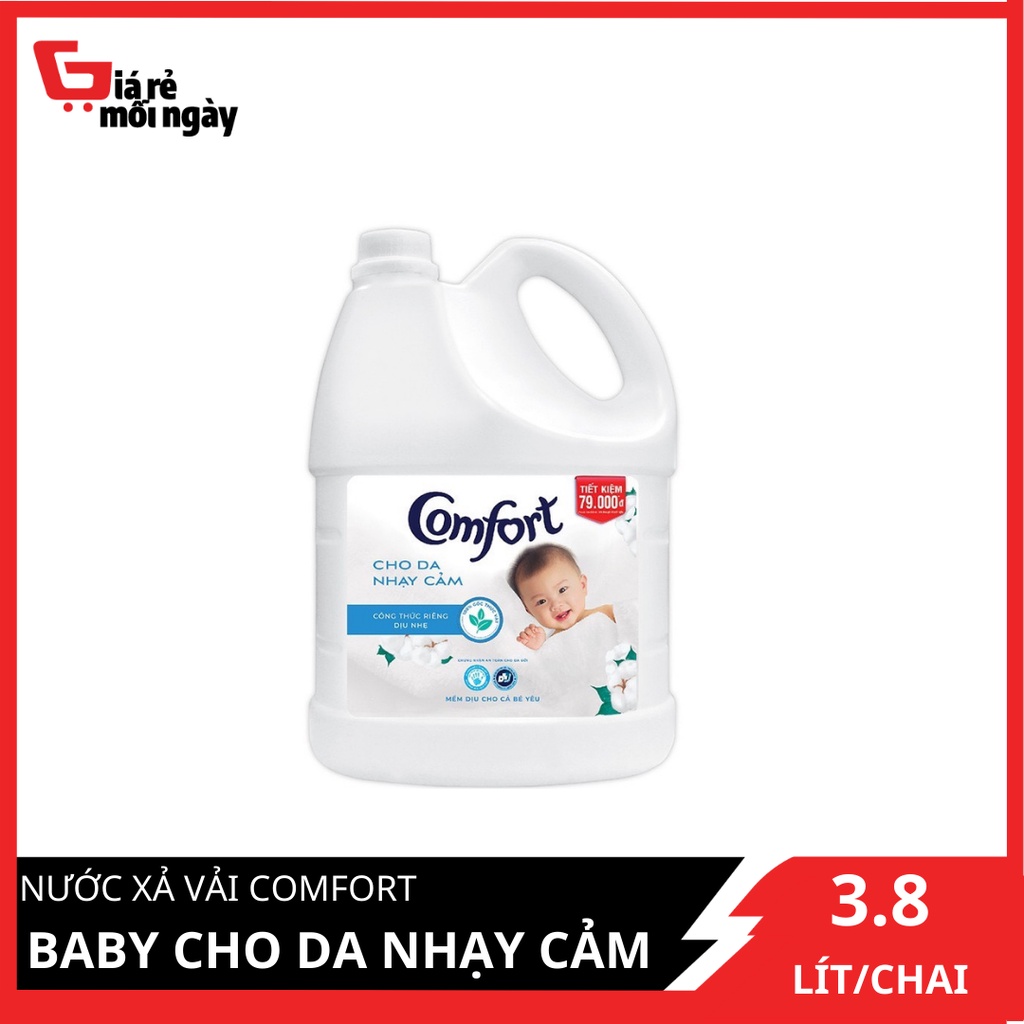 Nước xả vải Comfort Baby Can 3.8L