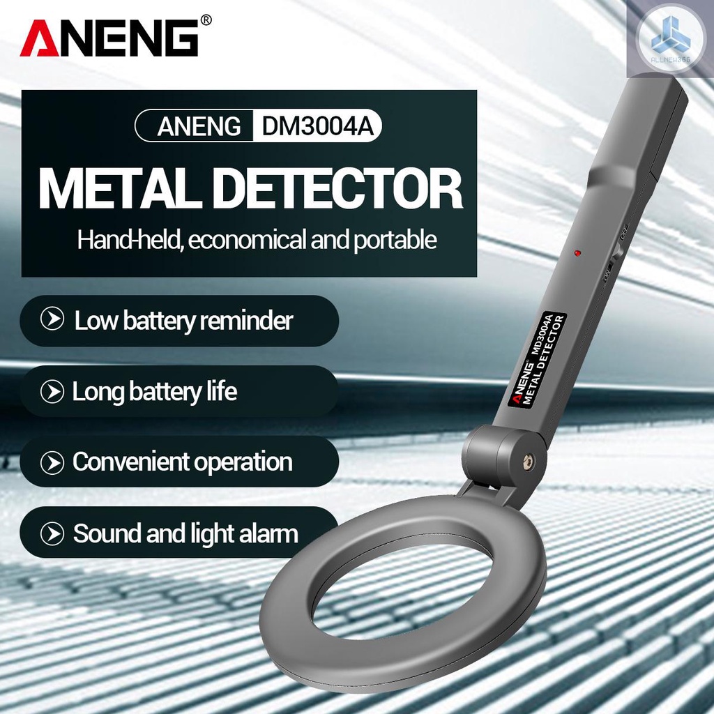 Máy Dò Kim Loại Điện Tử Cầm Tay ANENG 180 Độ°Đèn Pin Đội Đầu Có Cảnh Báo Và Âm Thanh VN26