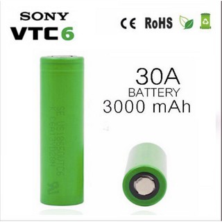 PIN VTC Sony 18650 VTC6 3000mAh XẢ 30A Chuyên dụng cho vepa