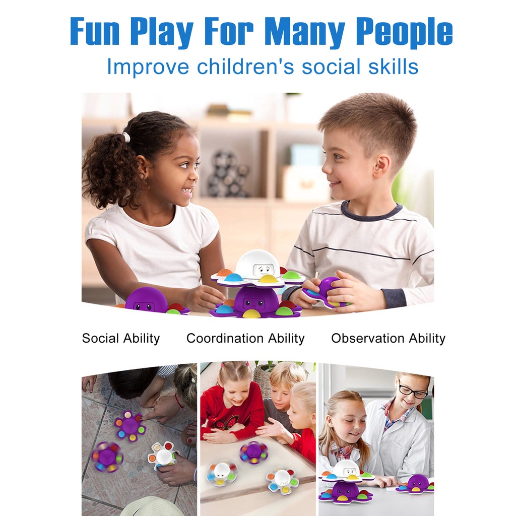 (MớI) Con Quay Đồ Chơi Fidget Spinner HìNh MặT CườI, GiúP GiảM Stress Cho NgườI LớN / Trẻ Em