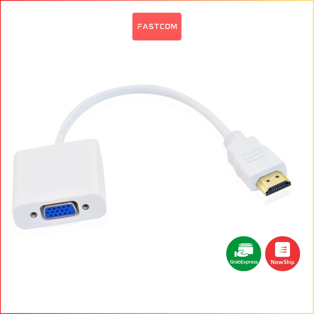 Cáp chuyển đổi tín hiệu HDMI sang VGA, Cáp HDMI to VGA ,dây HDMI to VGA , dây máy chiếu