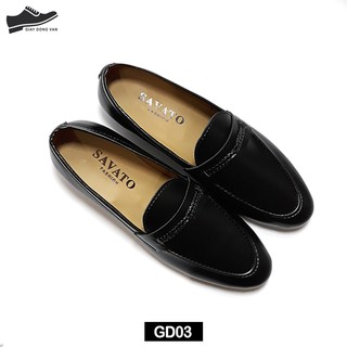 [ SAVATO ] GIÀY MỌI NAM - LƯỜI NAM DA