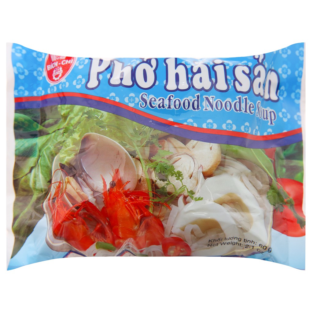 8 GÓI Phở hải sản Vina Bích Chi gói 60g