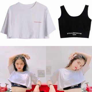 Set áo croptop