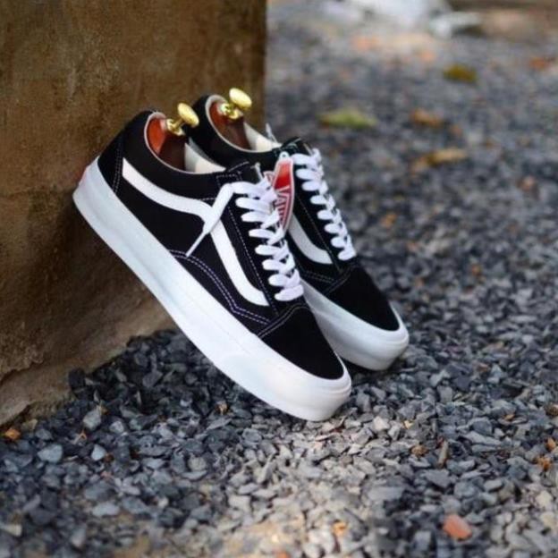 GIÀY 𝐕𝐀𝐍𝐒 VAULT OLD SKOOL MÀU ĐEN ⚡Full box bill⚡ Giày thể thao nam nữ 2021 | BigBuy360 - bigbuy360.vn