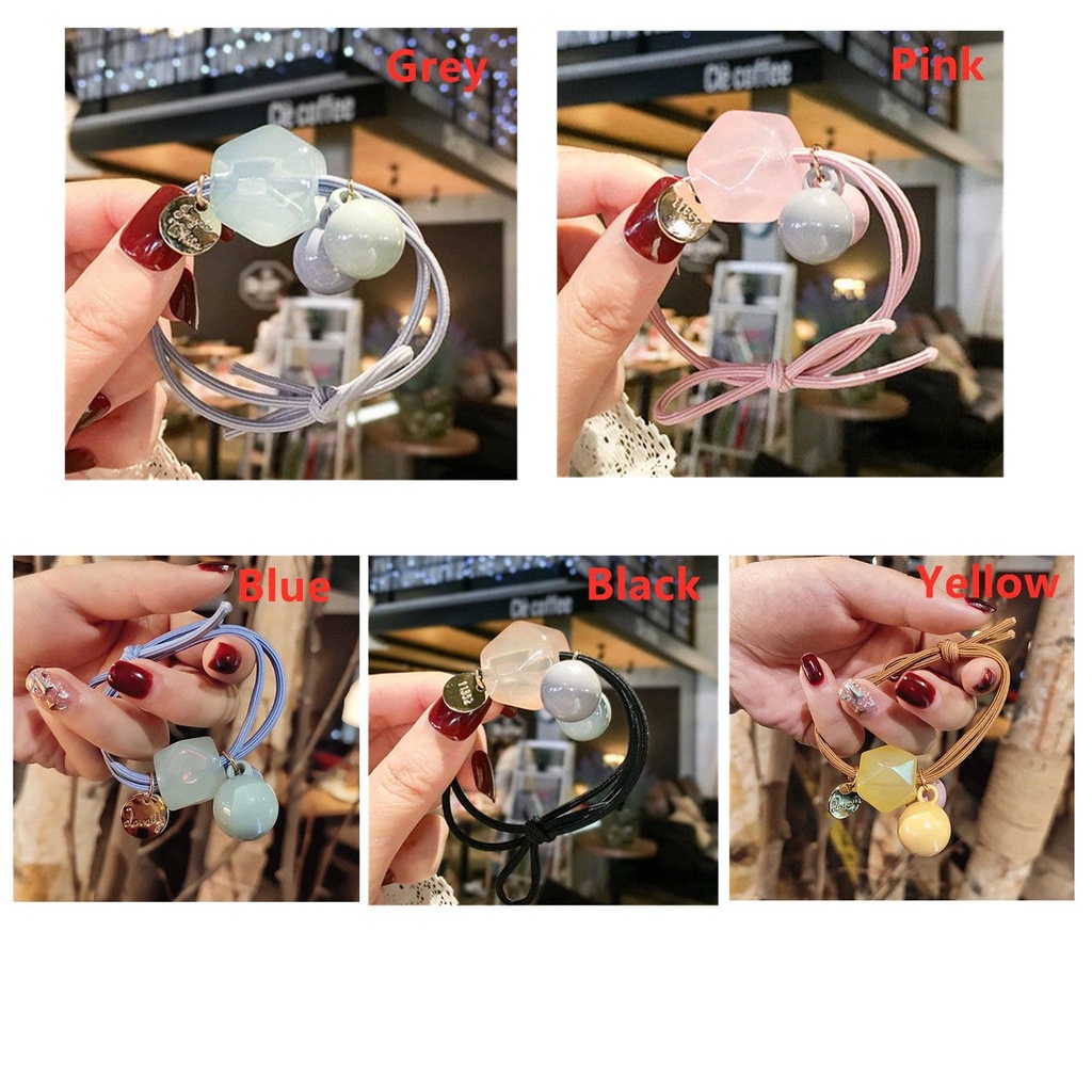 Dây buộc tóc màu kẹo thời trang cao cấp cho nữ