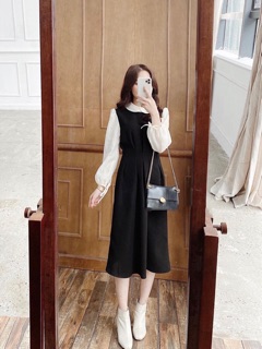 ĐẦM ĐEN CỔ SEN