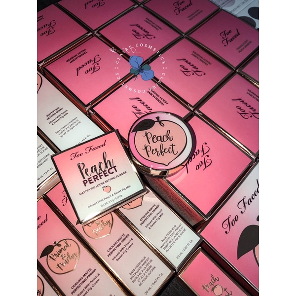 [BILL+RẺ NHẤT SHOPEE] Phấn phủ đào Too Faced Peach Perfect Mattifying Setting Powder 🍑🍑🍑 | BigBuy360 - bigbuy360.vn