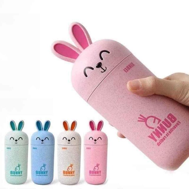 Bình nước hình thỏ bunny siêu kute