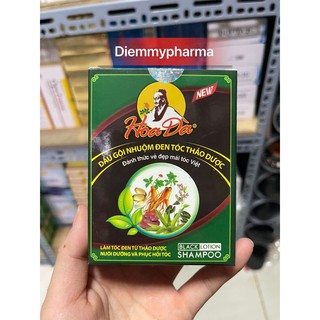 Dầu gội nhuộm đen tóc thảo dược Hoa Đà