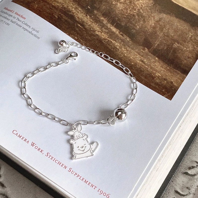 Winnie the Pooh Bracelet Cartoon Vòng đeo tay thời trang Hàn Quốc dễ thương