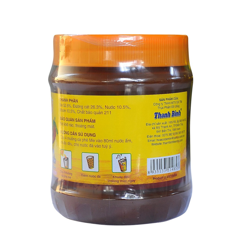 Đá me Thanh Bình hủ 900g