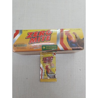 Zero mite 1 gói* 10ml xà bông tắm gà