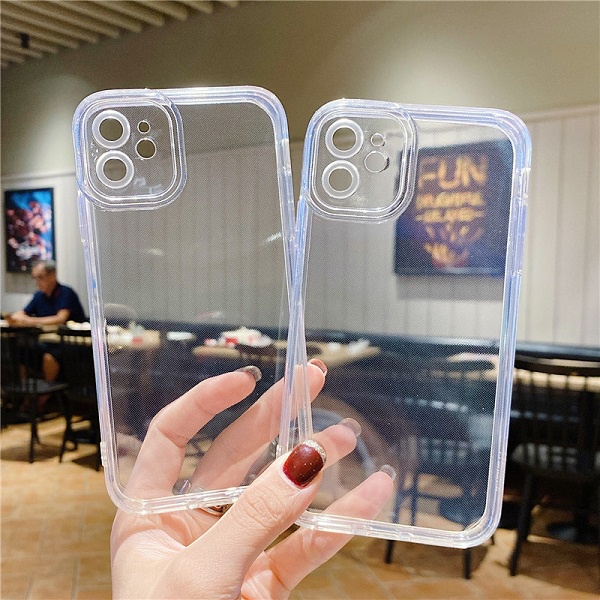 Ốp Điện Thoại TPU Mềm Trong Suốt Hình Mèo Cho Iphone 6 6s 7 8 Plus X XR XS Max 11 12 13 Pro Max Mini