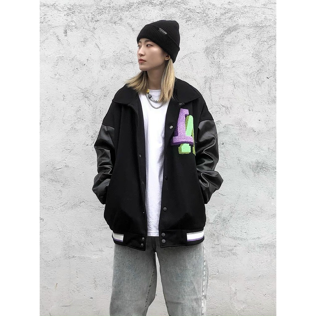 Áo Bomber Tay Da LA | BigBuy360 - bigbuy360.vn