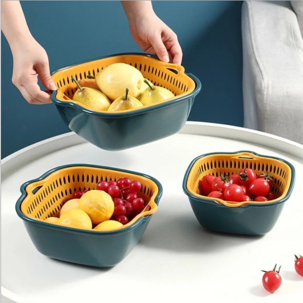 Set 6 món rổ kèm chậu nhựa cao cấp 2022