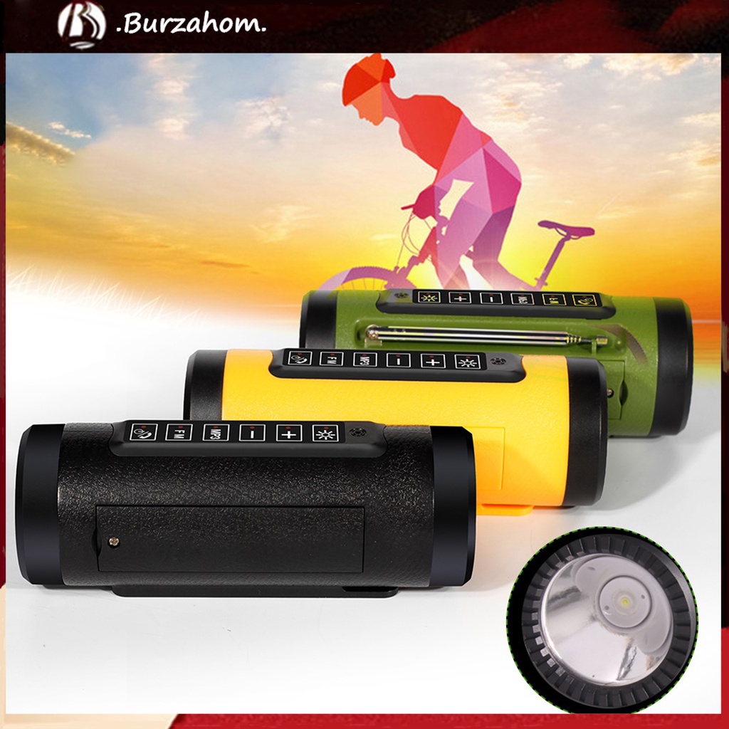 Loa Bluetooth Không Dây Nhỏ Gọn Tích Hợp Đèn Pin Tích Hợp FM/Đọc Thẻ Nhớ TF