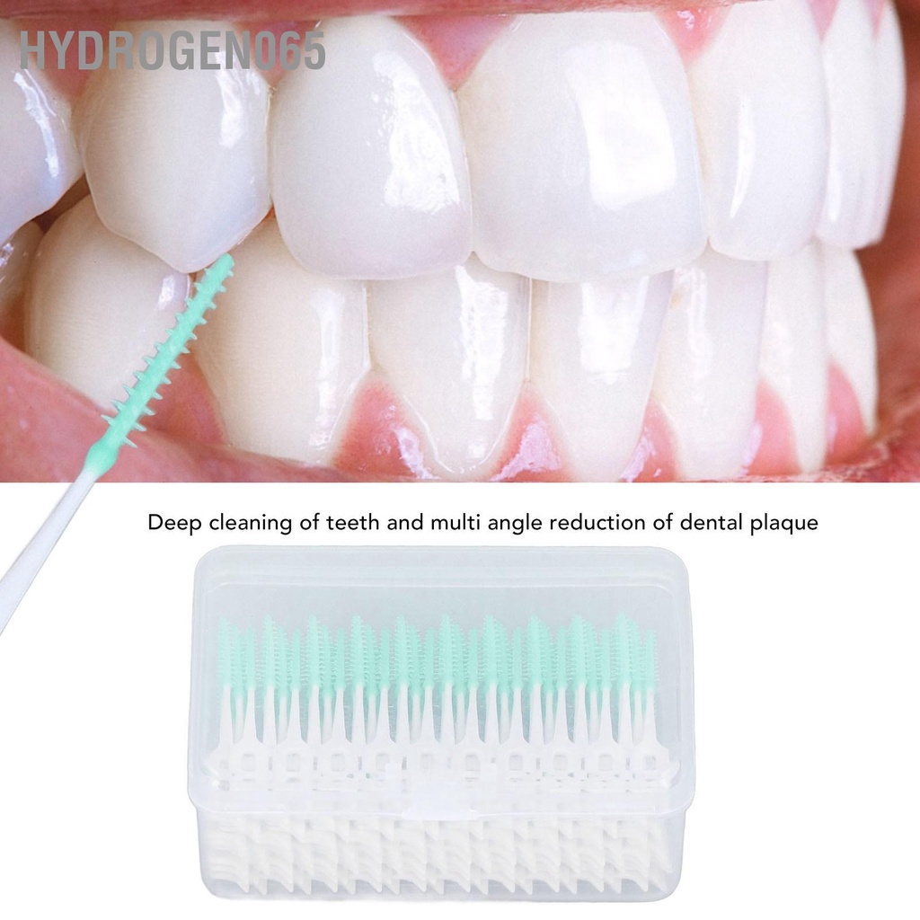 Hộp 160 Tăm Xỉa Răng Mềm Dùng Một Lần Chăm Sóc Răng Miệng Cho Người Lớn Trẻ Em