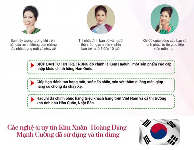 Kem Xoá Nhăn - Tan Bọng Mắt - Thâm Quầng Mắt Haduhi 15Gam [hàng nhập khẩu Hàn Quốc] | BigBuy360 - bigbuy360.vn