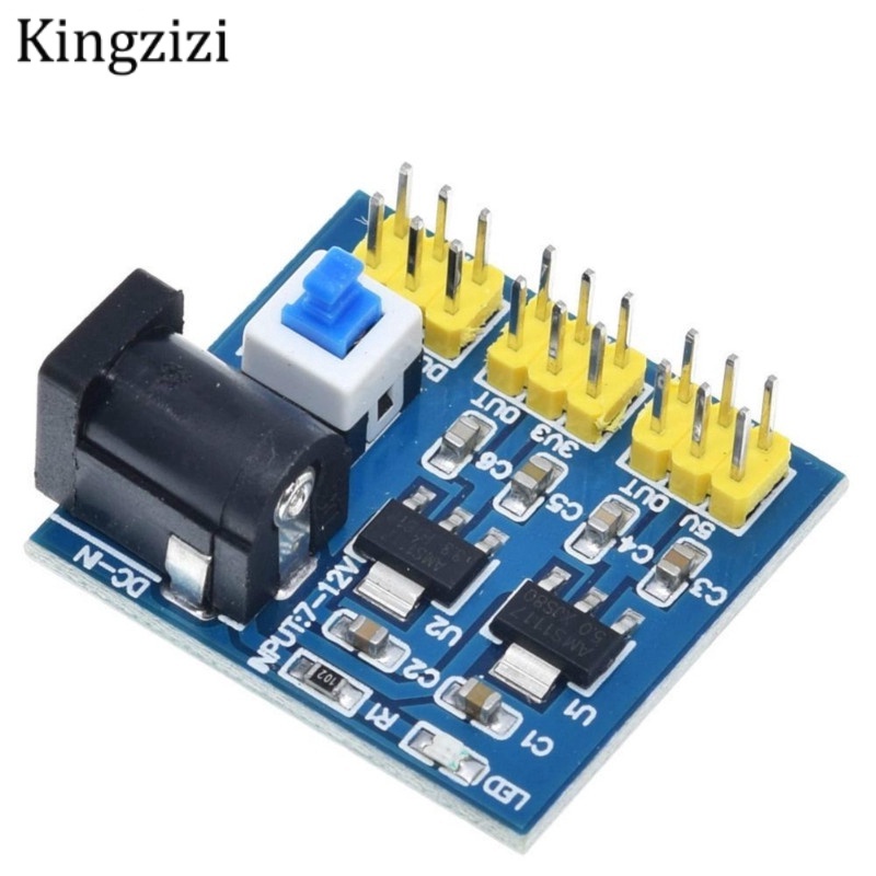 Mô đun nguồn chuyển đổi DC-DC 12V sang 3.3V 5V 12V AMS1117