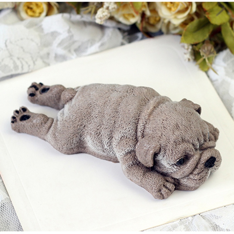 Silicone 3D Shar Pei Dog Mould Fondant Party Cake Chocolate Baking Mold Toppers Decor