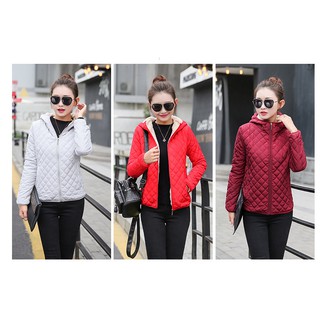 Áo phao trần trám lót lông