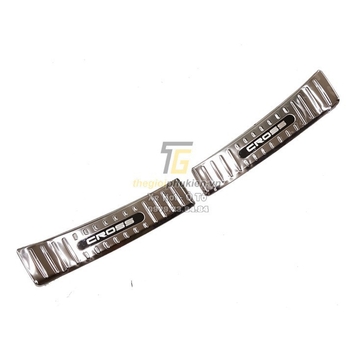 Chống Trầy Cốp Toyota Cross,  Chống Trầy Cốp Trong, Ngoài Toyota Corolla Cross Inox