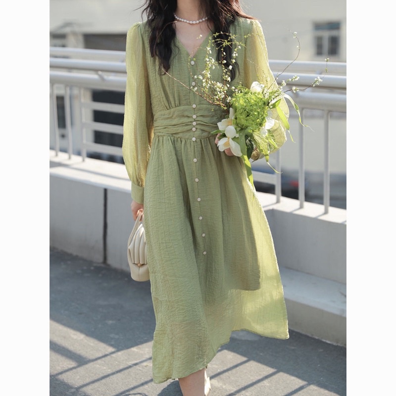 Váy dài nàng thơ thiết kế