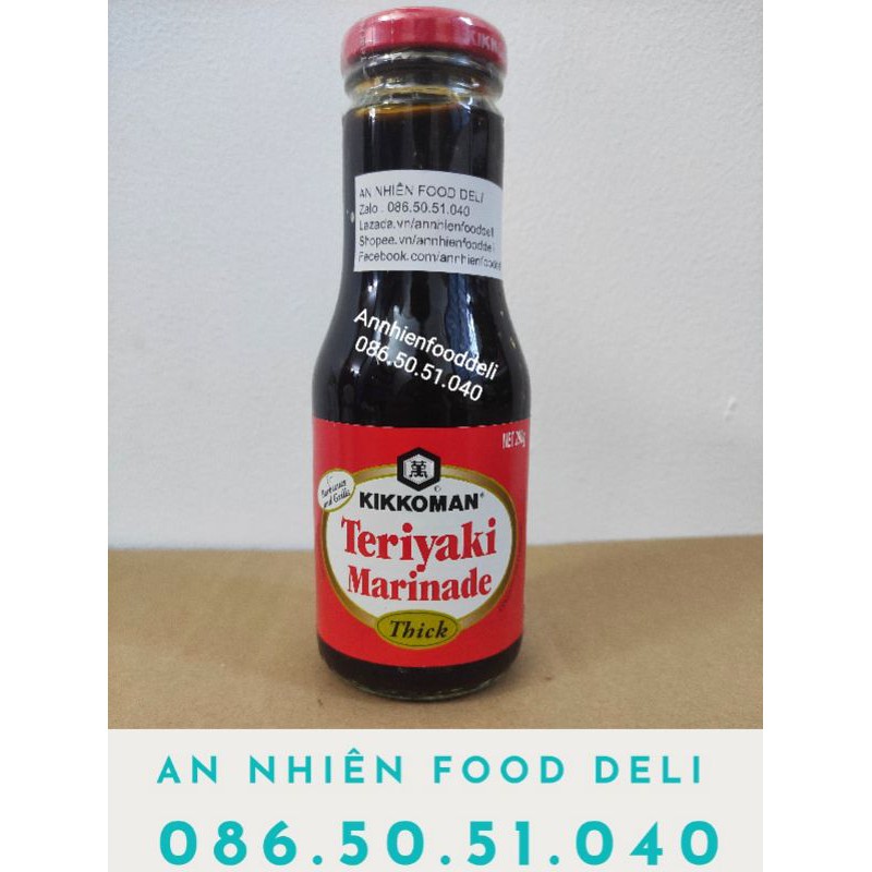 Nước Sốt Teriyaki Marinade Thick Kikkoman 290GM