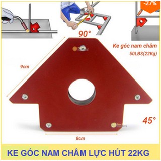 KE GÓC NAM CHÂM 50LBS LỰC HÚT 22KG