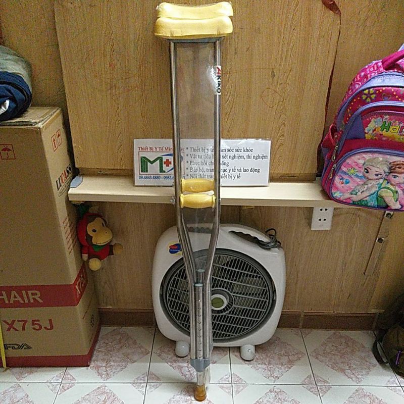 - Nạng Chống Nách Bằng Inox Cao Cấp - 1 Chiếc