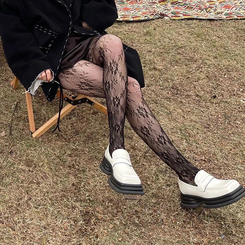 Giày Lười Da Đế Dày Mũi Vuông Phong Cách Nhật Bản Thời Trang Hè Cho Nữ