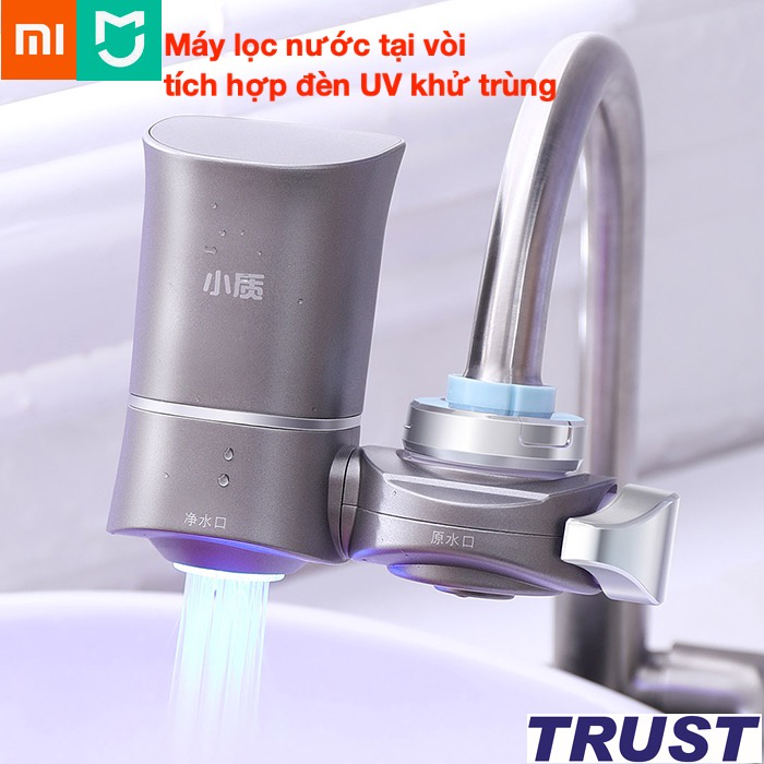 Máy lọc nước tại vòi Xiaomi Mijia Xiaozhi LJ04 tích hợp đèn UV khử trùng kèm 1 lõi lọc