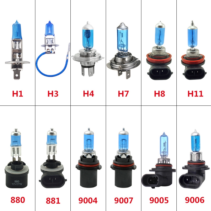 Đèn pha Halogen 12V siêu sáng cho xe hơi