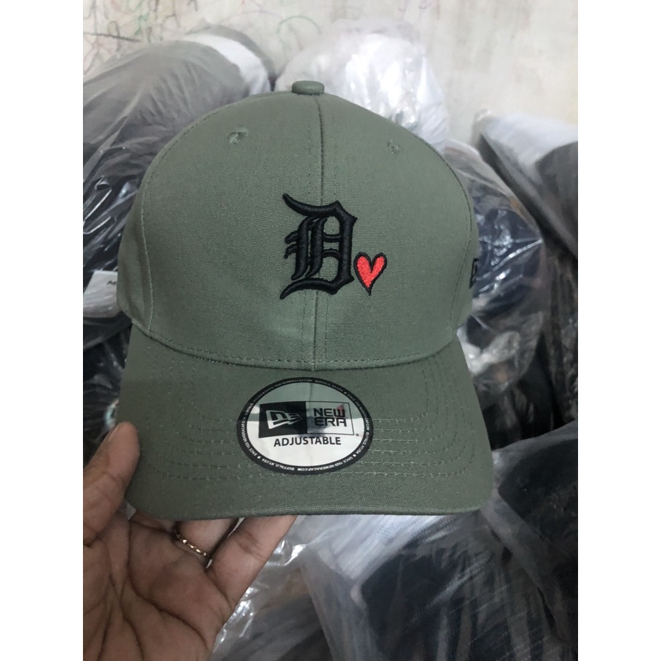 Mũ lưỡi trai cao cấp unisex nam nữ thêu logo phù hợp cho cả nam và nữ màu xanh rêu