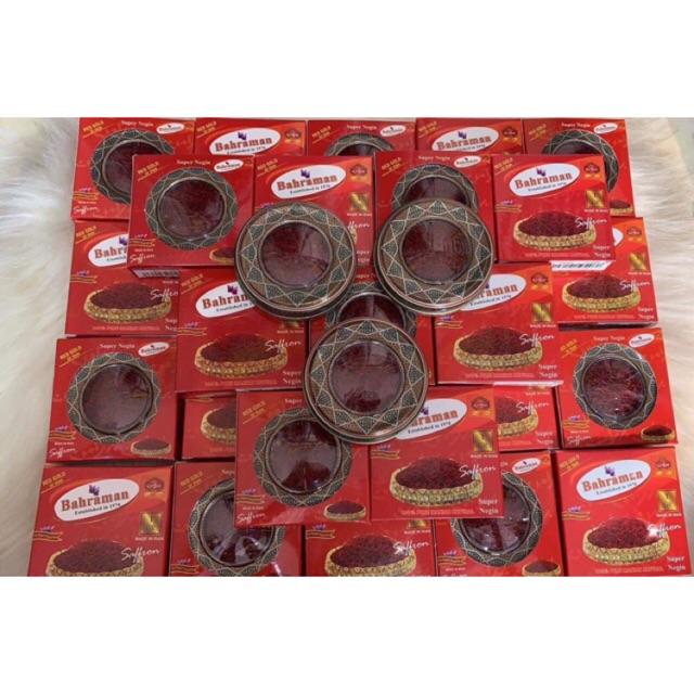 1gr nhuỵ hoa nghệ tây Bahraman - có giấy chứng nhận phân phối sản phẩm !