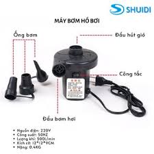 Bơm phao điện bơm hút chân không 2 chiều bơm phao bể bơi siêu tiện lợi