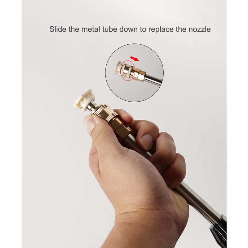 Máy rửa xe áp lực cao, vệ sinh nhà cửa chạy pin sạc Lithiumn gọn gàng, dễ dùng, cơ động