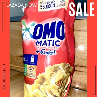 Nước giặt omo matic comfort tinh dầu thơm túi 2.9kg