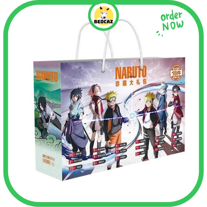 [Gift Bag] Túi may mắn quà tặng các bộ anime manga dễ thương nhiều phụ kiện ship hoả tốc