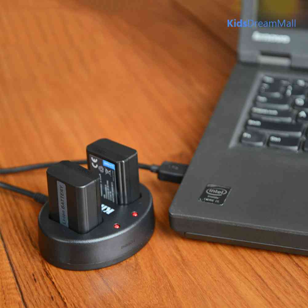 Bộ Sạc Pin Micro USB Kép KingMa NP-FW50 Cho Sony A7 A7R2 A7M2
