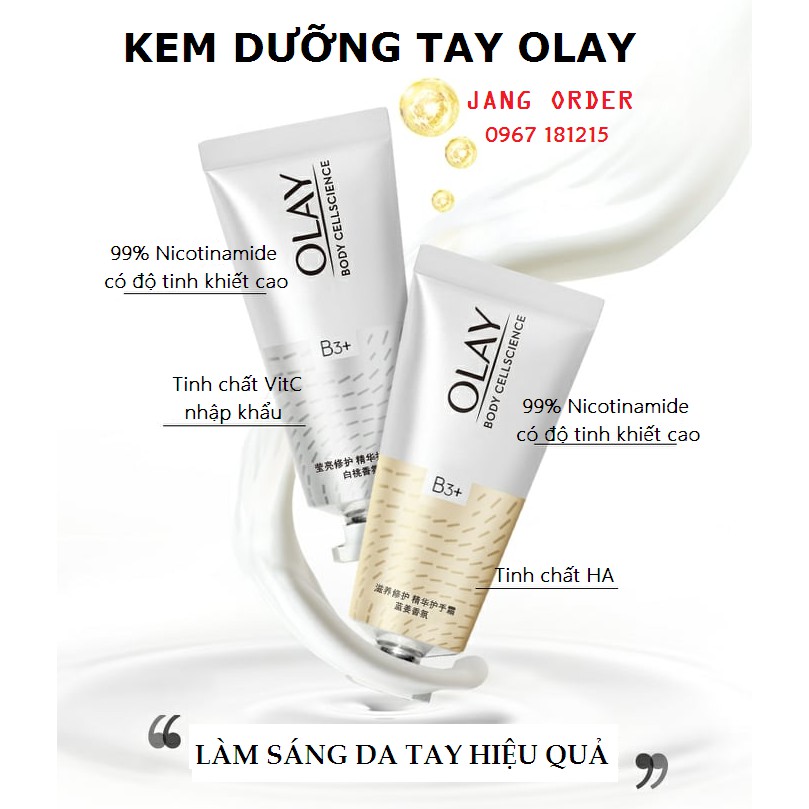 Dưỡng tay dòng Olay B3+ VitaminC