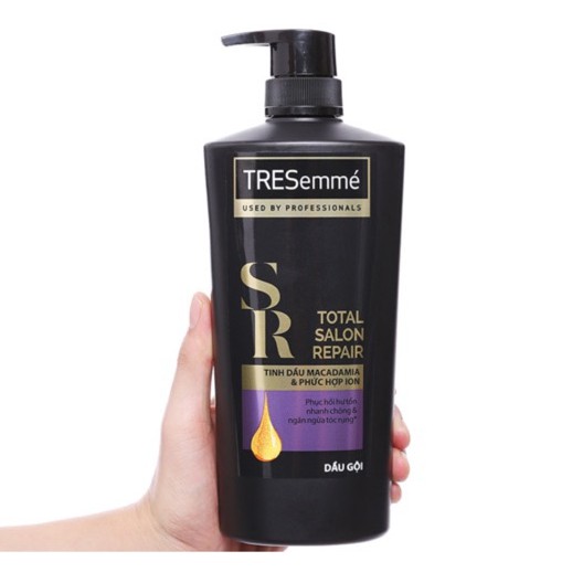 Dầu gội Tresemme Expert Selection Platinum Strength 650g