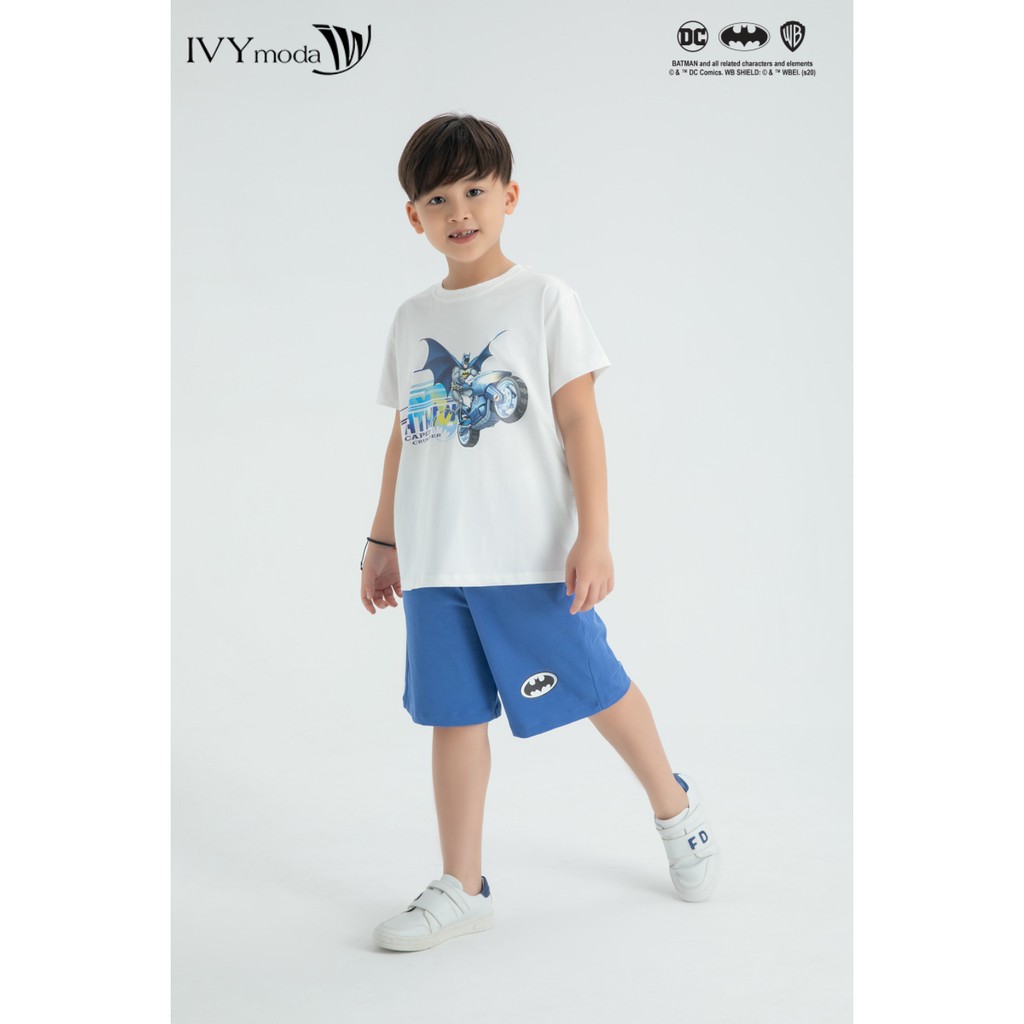 Áo thun batman bé trai (kèm quần) IVY moda MS 57K1084