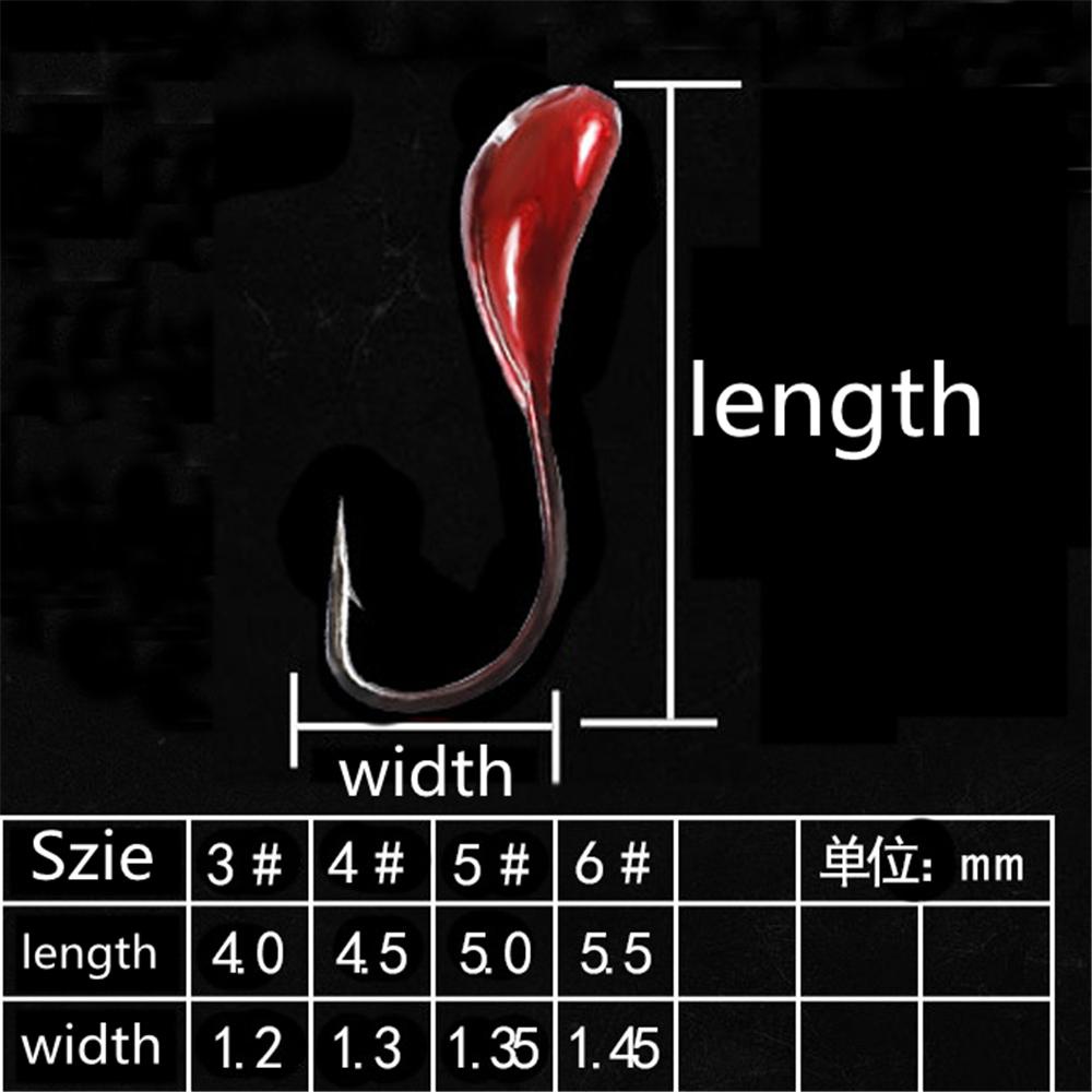 Set 10 Lưỡi Câu Cá Bằng Nhựa PEWANY