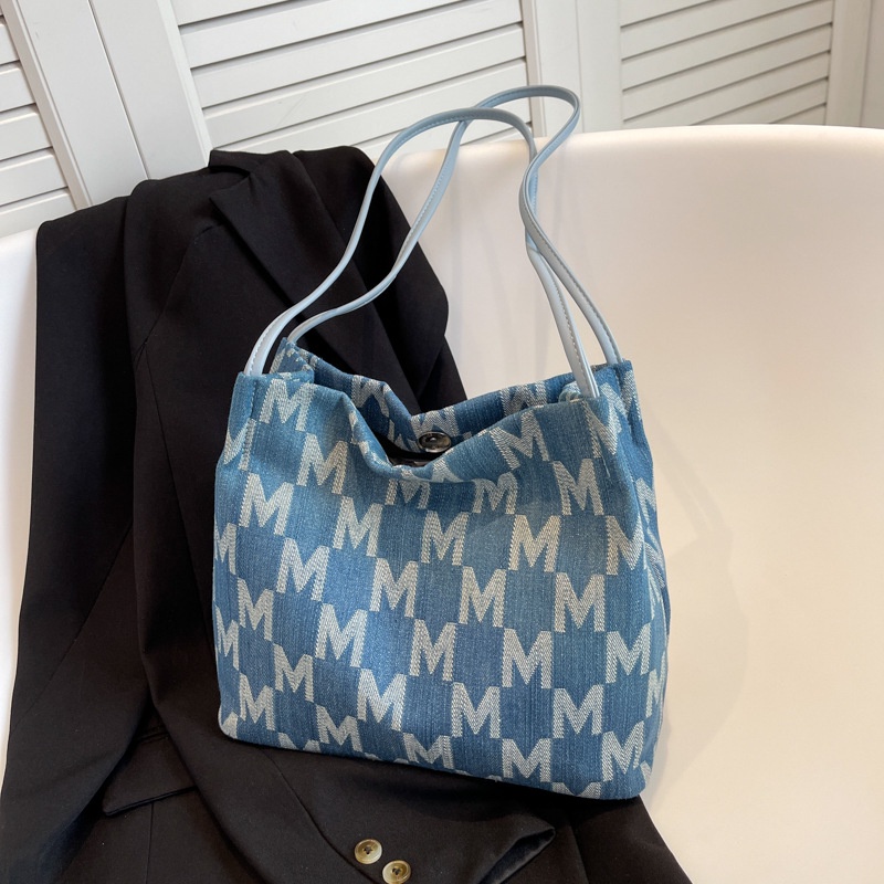 Túi Đeo Vai Chất Liệu denim Thời Trang Mùa Hè 2022 Cho Nữ