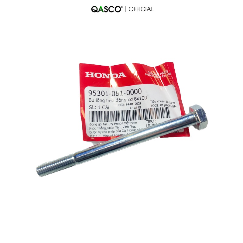 Bu lông treo động cơ HONDA 8×100 dùng chung nhiều xe  QA(953010810000)