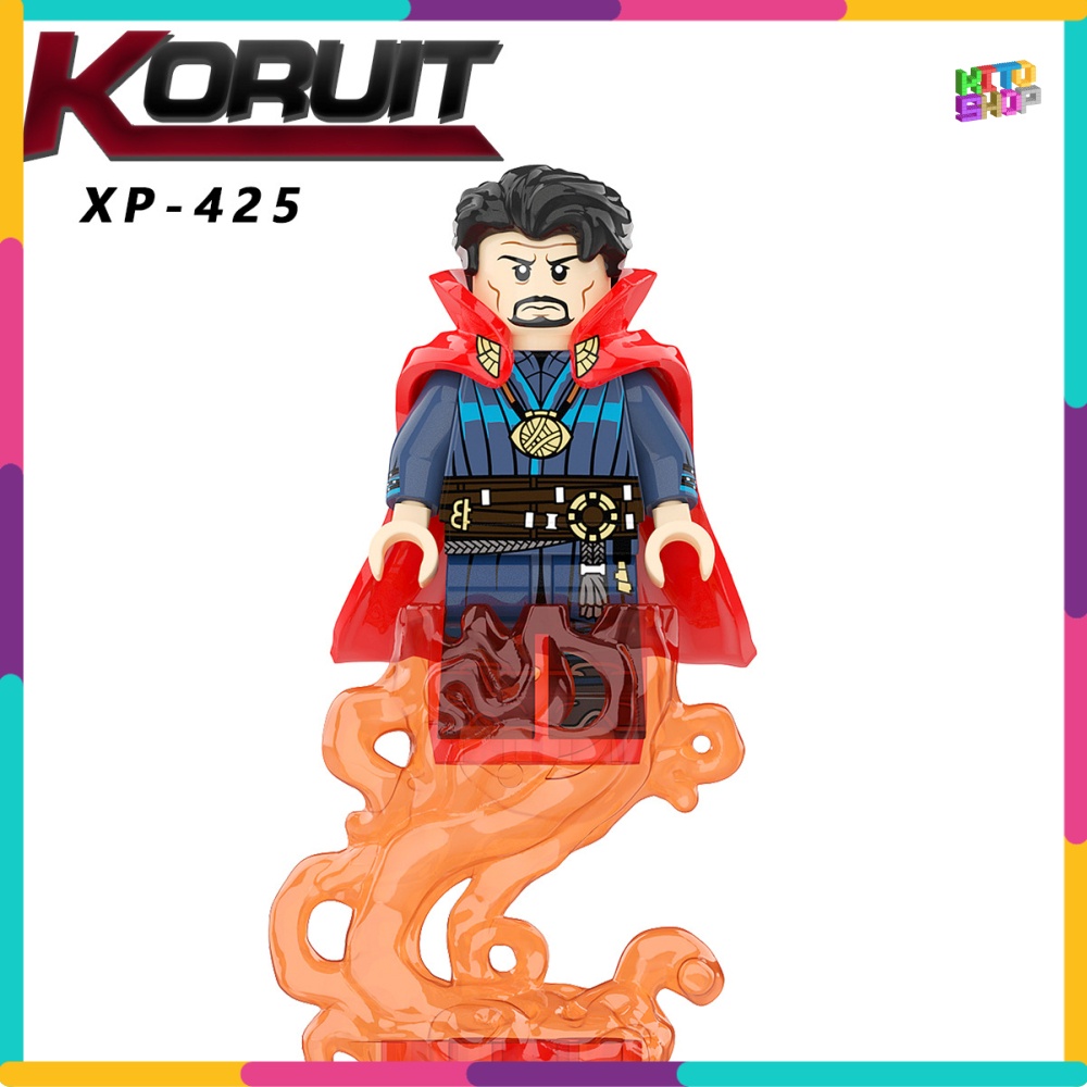 Xếp Hình Lắp Ráp Minifigures Người Nhện Marvel Doctor Octopus Green KT1055